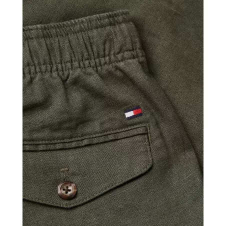 Short Harlem décontracté en lin mélangé