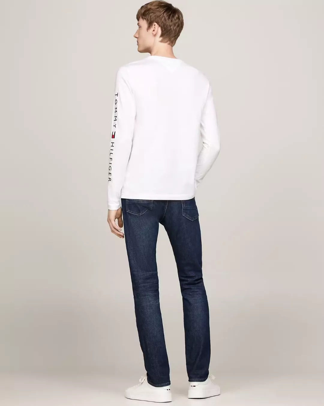 T-SHIRT À MANCHES LONGUES AVEC LOGO