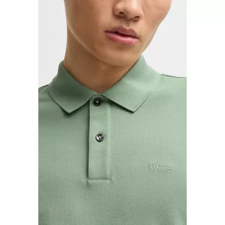 Pallas Polo Regular en coton avec logo brodé