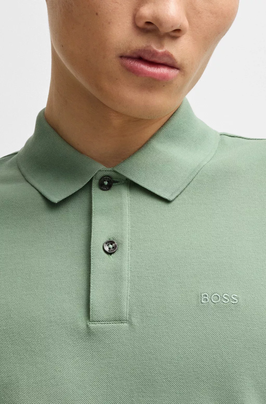Pallas Polo Regular en coton avec logo brodé