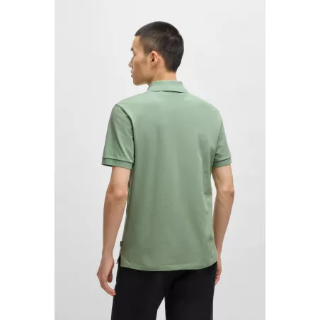 Pallas Polo Regular en coton avec logo brodé
