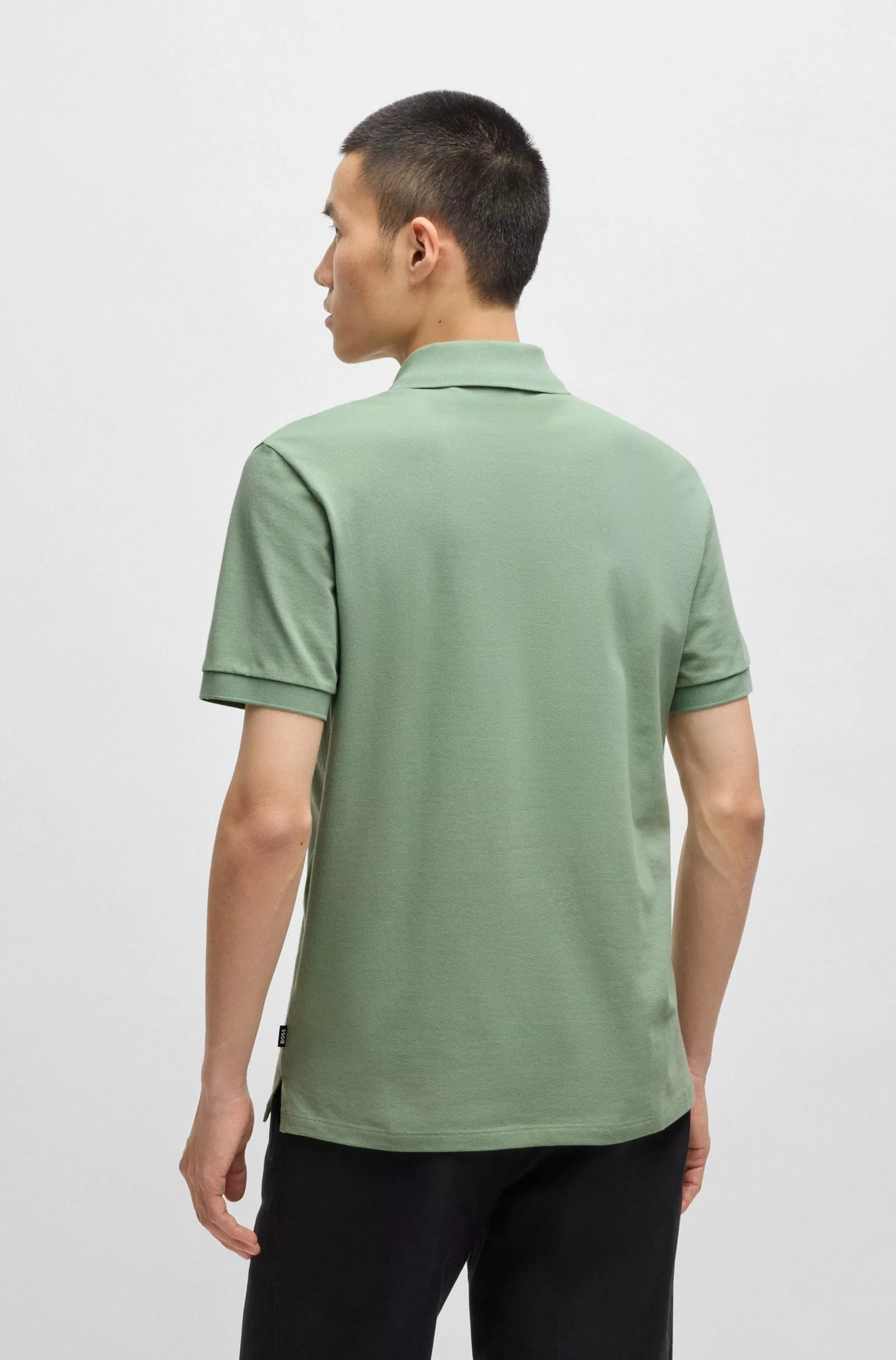 Pallas Polo Regular en coton avec logo brodé