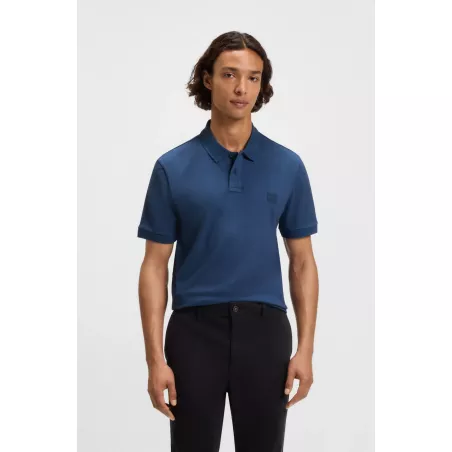 POLO SLIM FIT EN COTON STRETCH