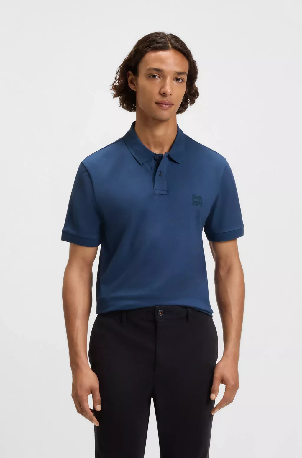 POLO SLIM FIT EN COTON STRETCH