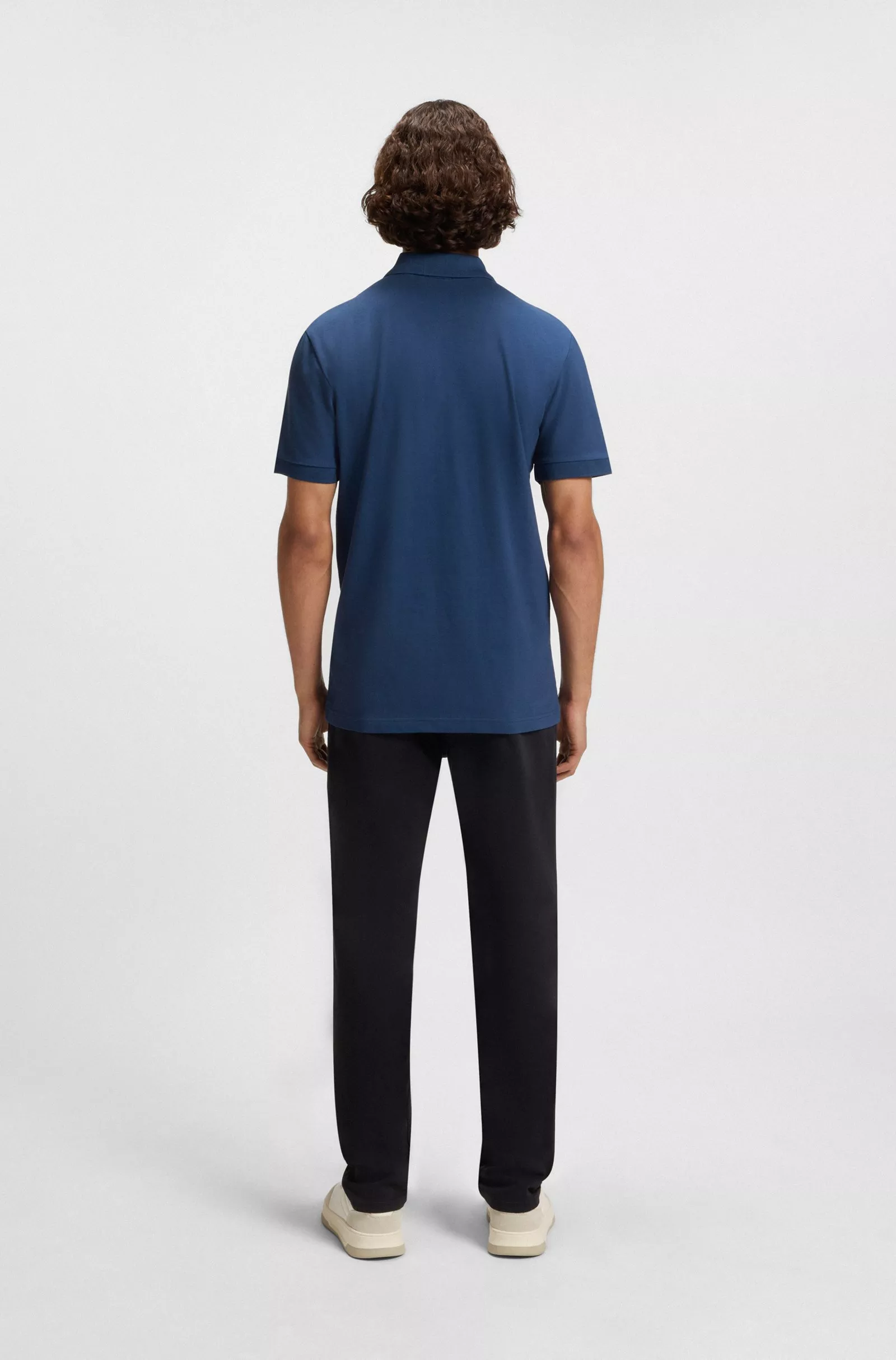 POLO SLIM FIT EN COTON STRETCH