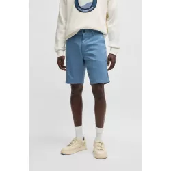 Short Slim en twill de...
