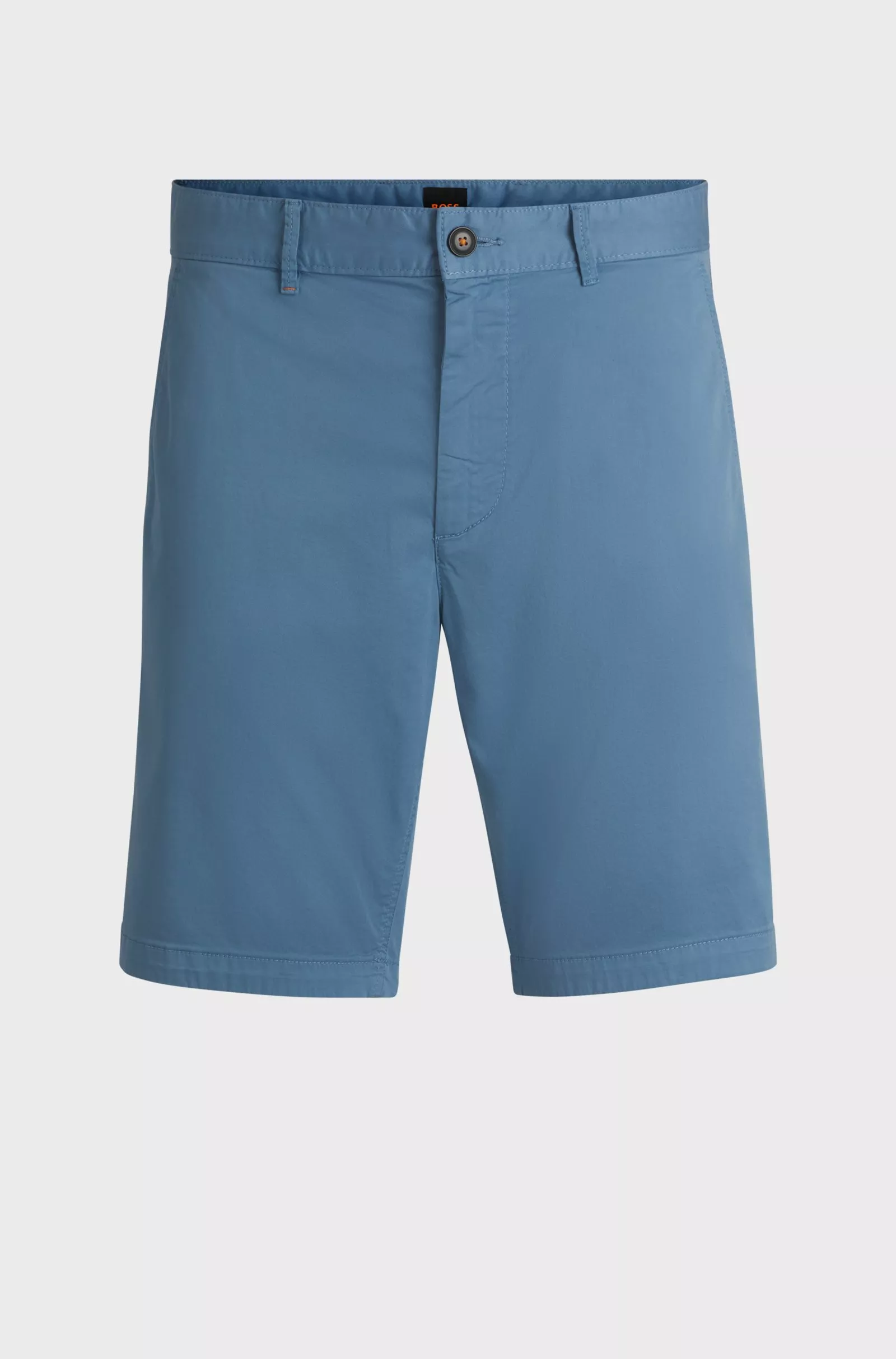 Short Slim en twill de coton stretch