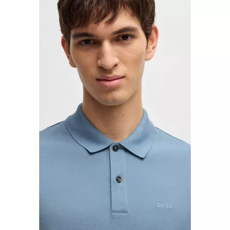 Pallas Polo Regular en coton avec logo brodé
