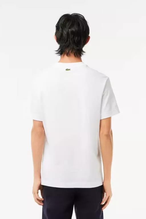 T-SHIRT REGULAR FIT AVEC CROCODILES ICONIQUES