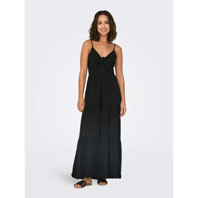 ROBE LONGUE À NŒUD