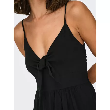 ROBE LONGUE À NŒUD