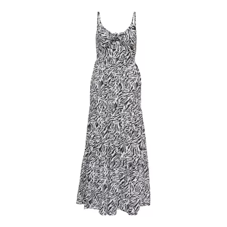 ROBE LONGUE À NŒUD
