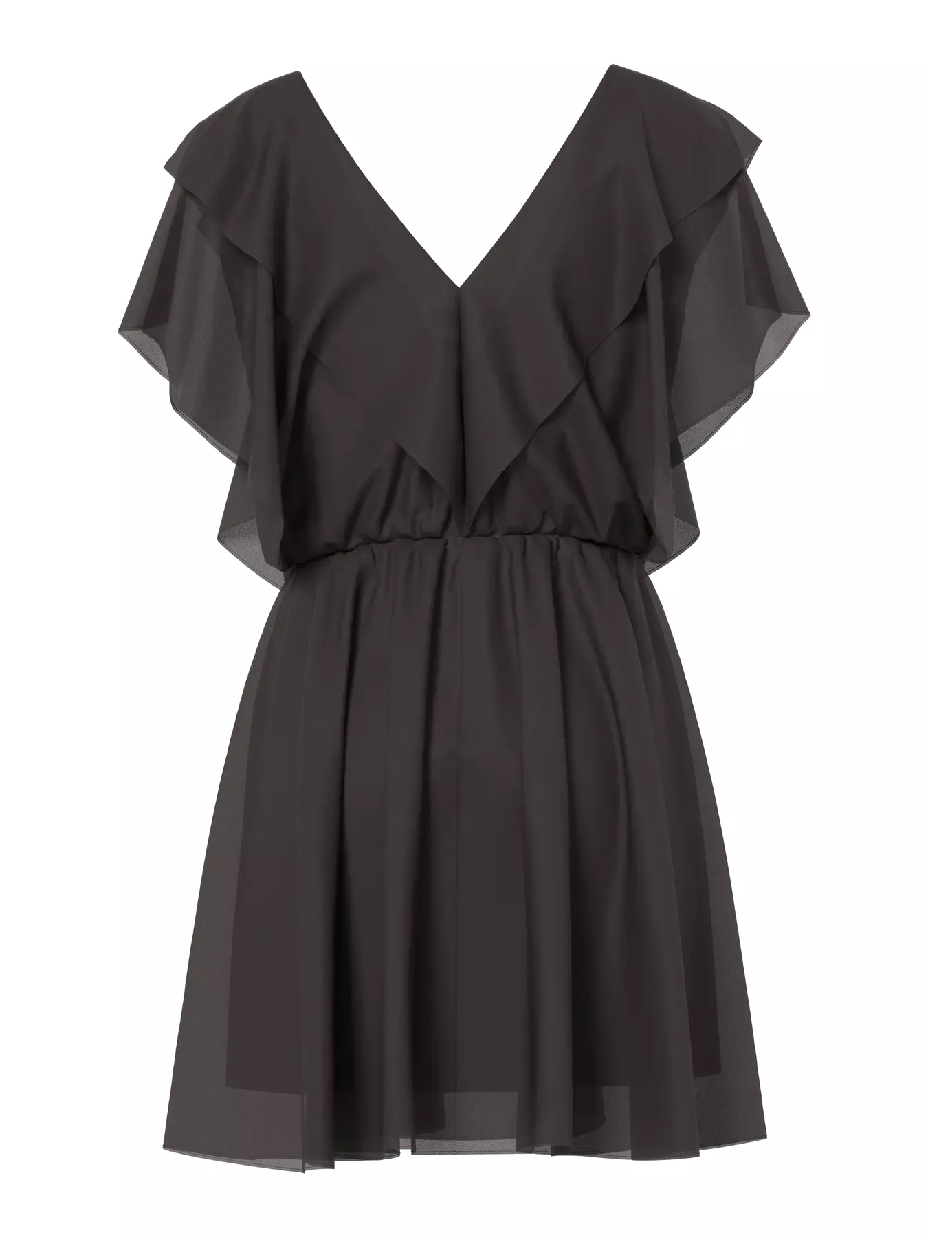 ROBE COURTE EN MOUSSELINE