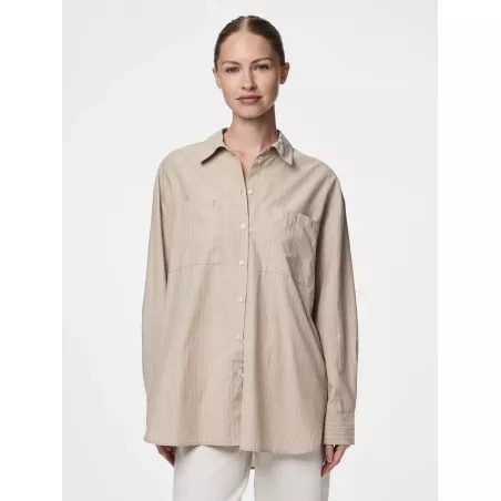 Chemise ample à manches...