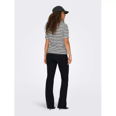 Haut à col rond Life