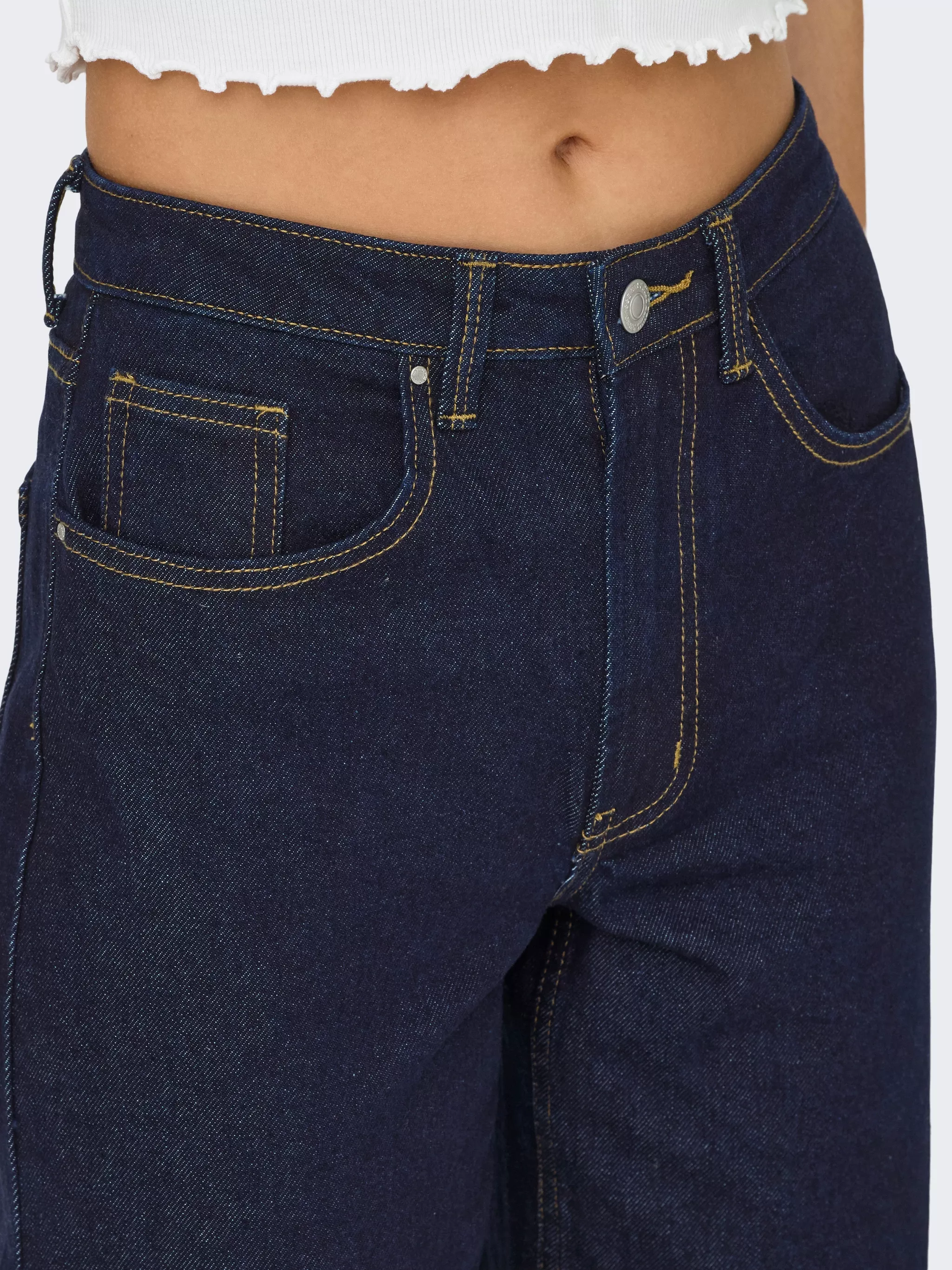 DENIM À LARGE RINCAGE