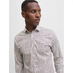 Chemise à manches longues extensible