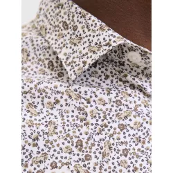Chemise à manches longues extensible