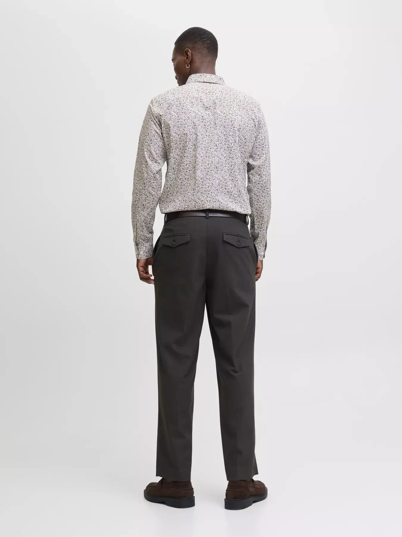 Chemise à manches longues extensible