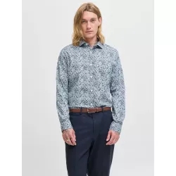 Chemise à manches longues extensible