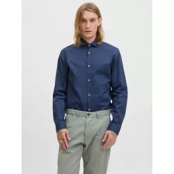 Chemise à manches longues avec détails Parker
