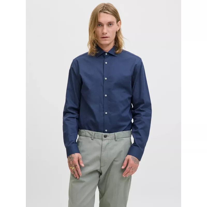 Chemise à manches longues avec détails Parker