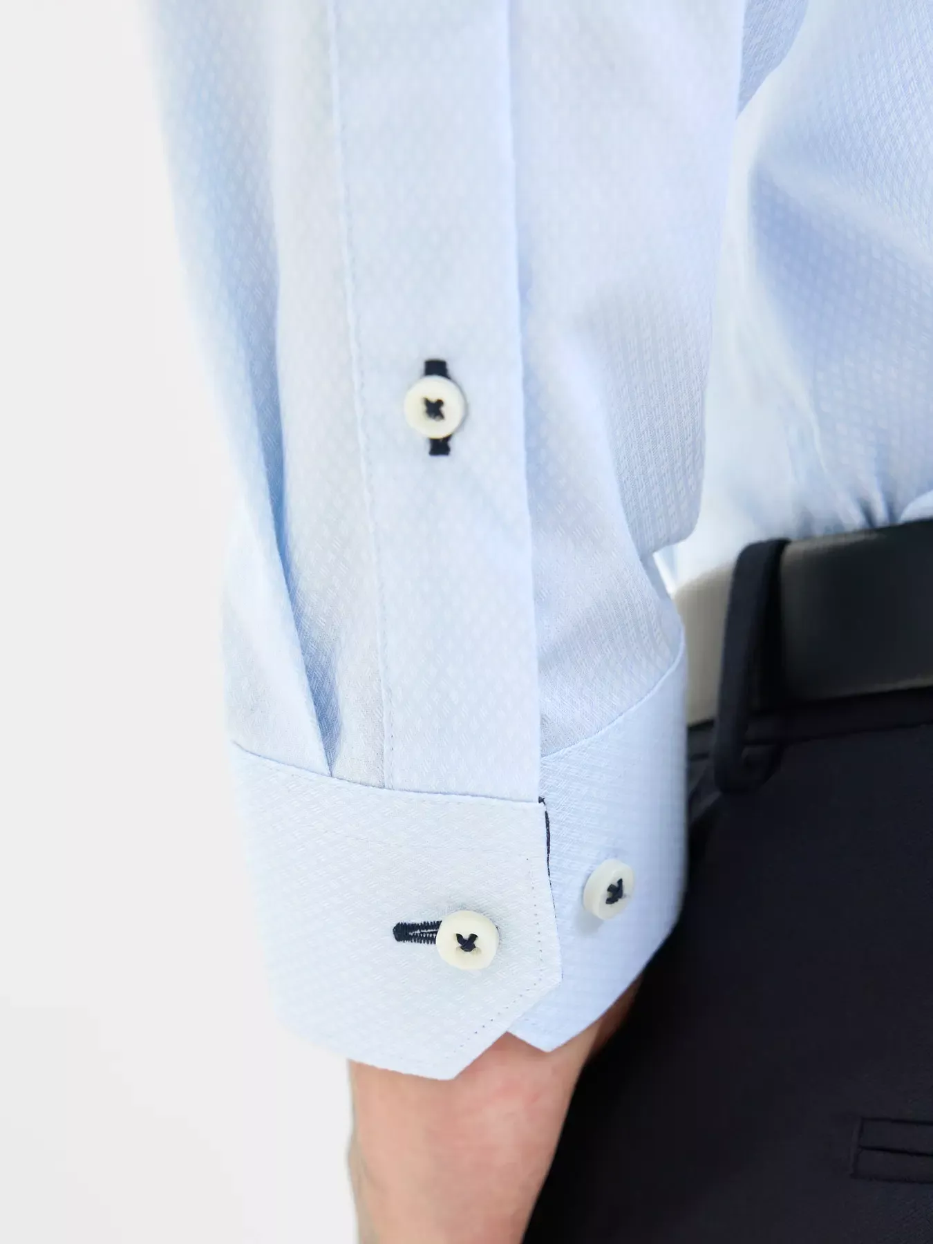 Chemise à manches longues avec détails Parker