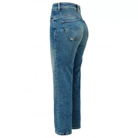 FAITH CROPPED SLIM AVEC DÉTAIL D'OURLET