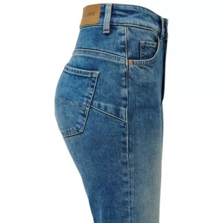 FAITH CROPPED SLIM AVEC DÉTAIL D'OURLET