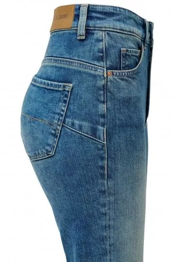 FAITH CROPPED SLIM AVEC DÉTAIL D'OURLET