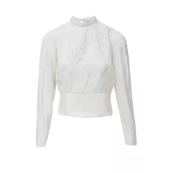 BLOUSE AVEC DÉTAILS DE BRODERIE