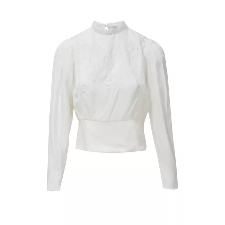 BLOUSE AVEC DÉTAILS DE...