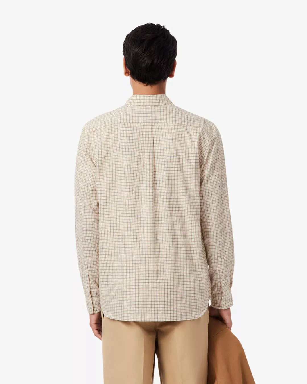Chemise regular fit flanelle à carreaux