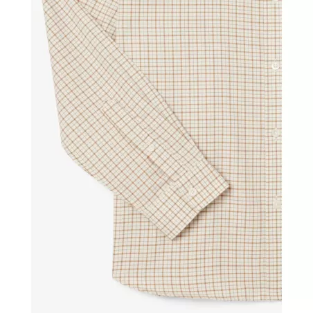 Chemise regular fit flanelle à carreaux