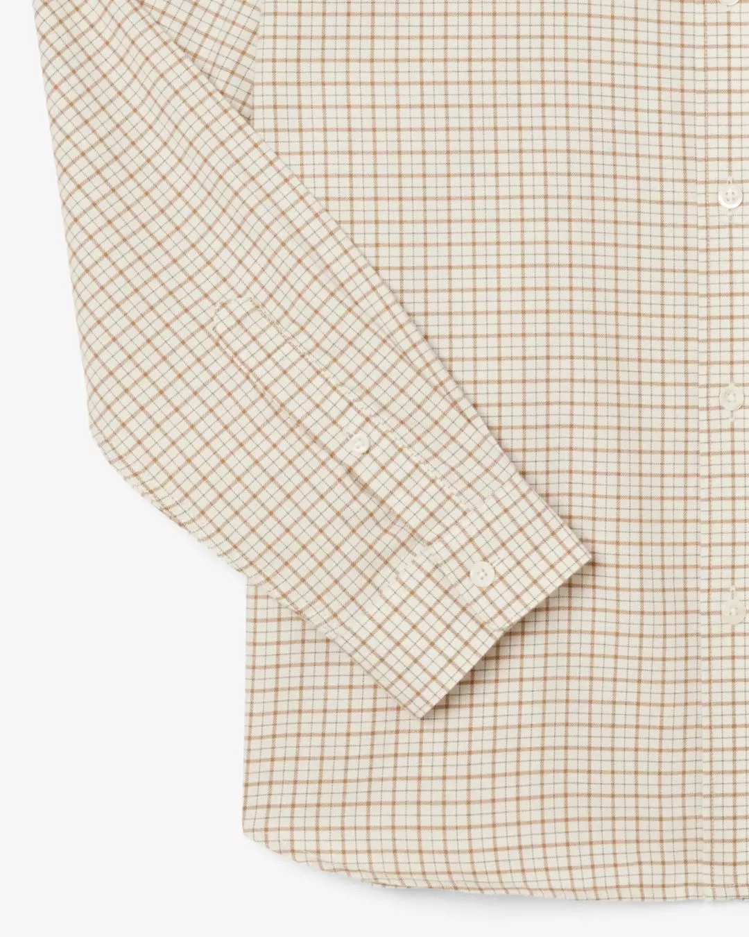 Chemise regular fit flanelle à carreaux
