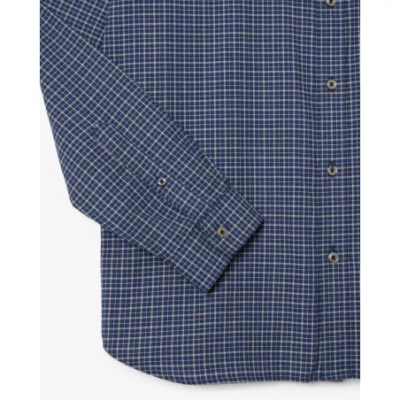 Chemise regular fit flanelle à carreaux