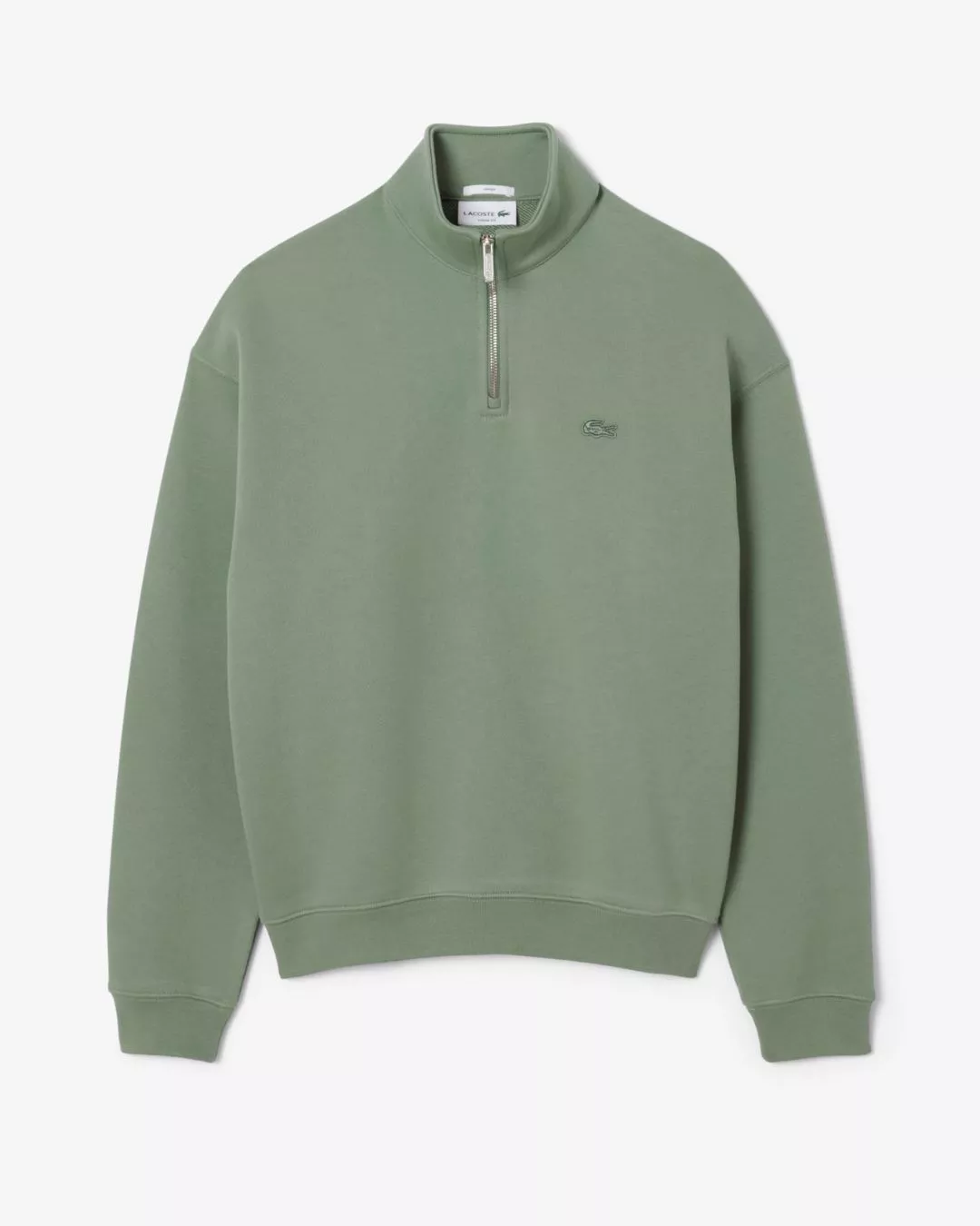 Sweatshirt col zippé molleton épais