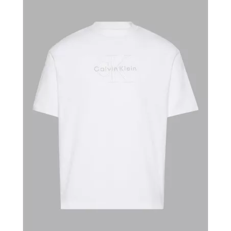 T-SHIRT HERO MONOLOGO COL ROND