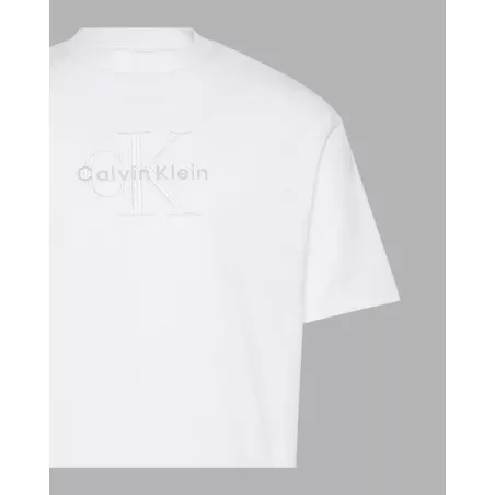 T-SHIRT HERO MONOLOGO COL ROND