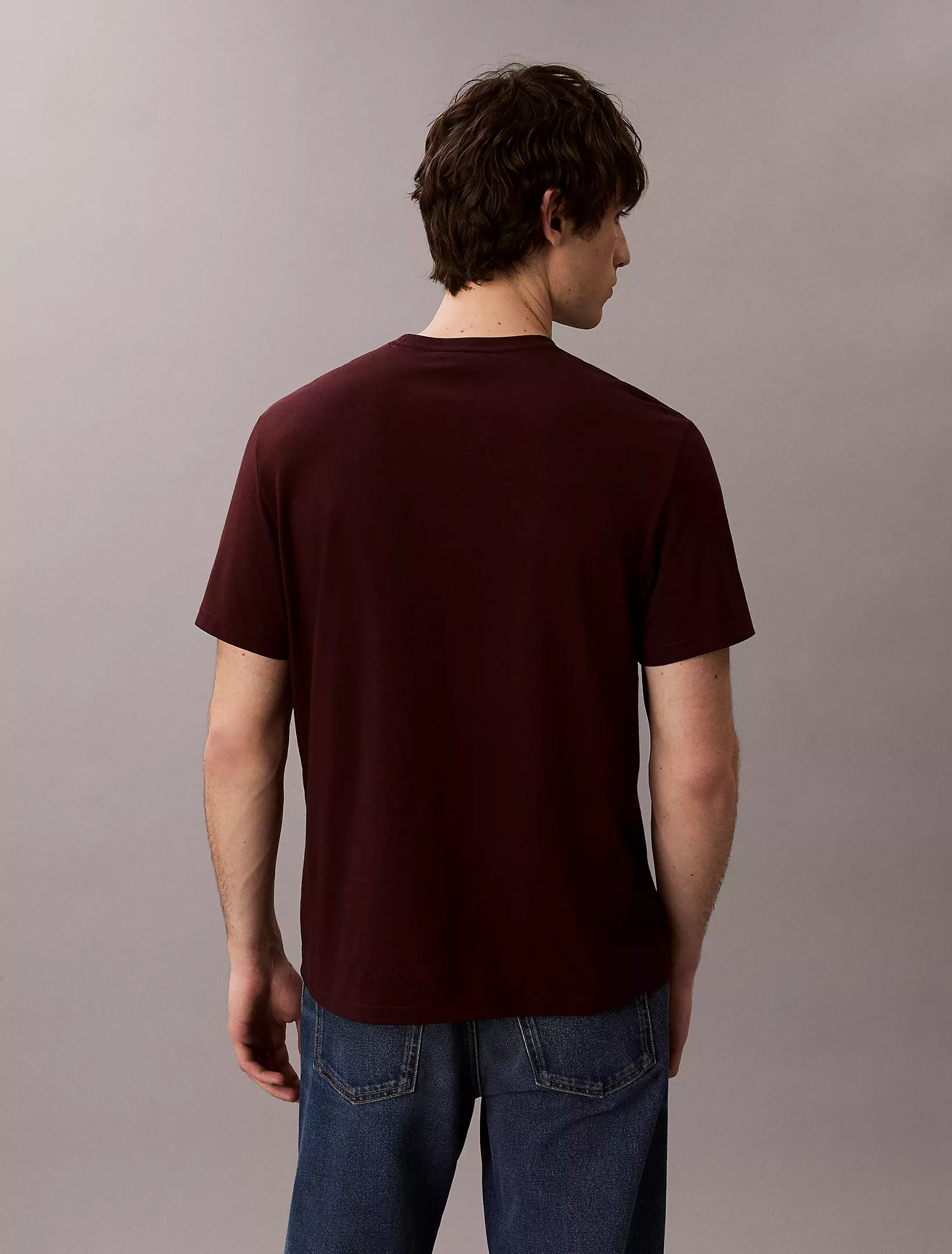 T-shirt relaxed avec logo monogramme brodé