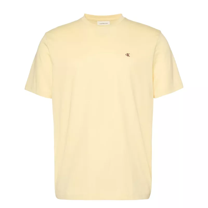 T-SHIRT COL ROND EN COTON LISSE ET UNI