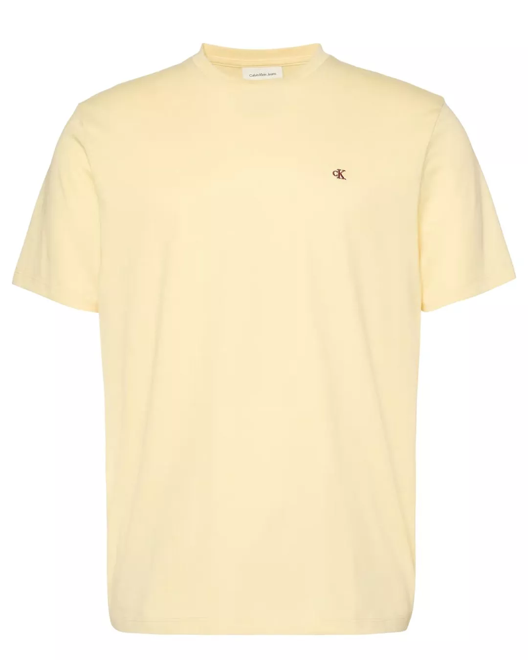 T-SHIRT COL ROND EN COTON LISSE ET UNI