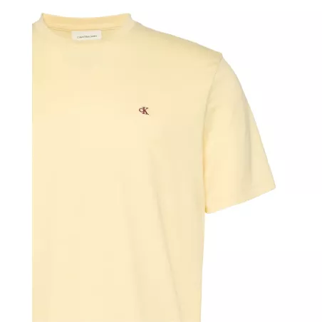 T-SHIRT COL ROND EN COTON LISSE ET UNI