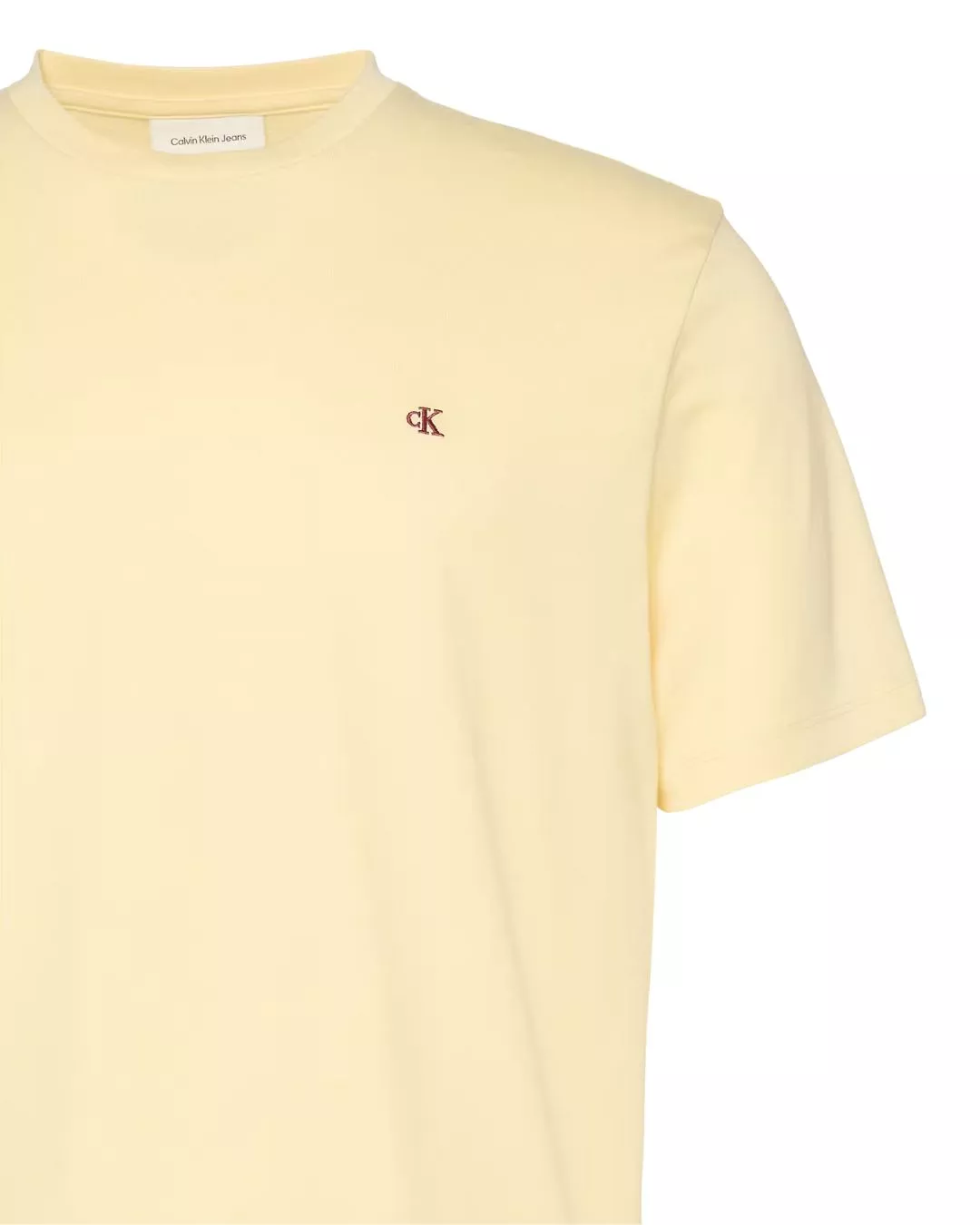 T-SHIRT COL ROND EN COTON LISSE ET UNI