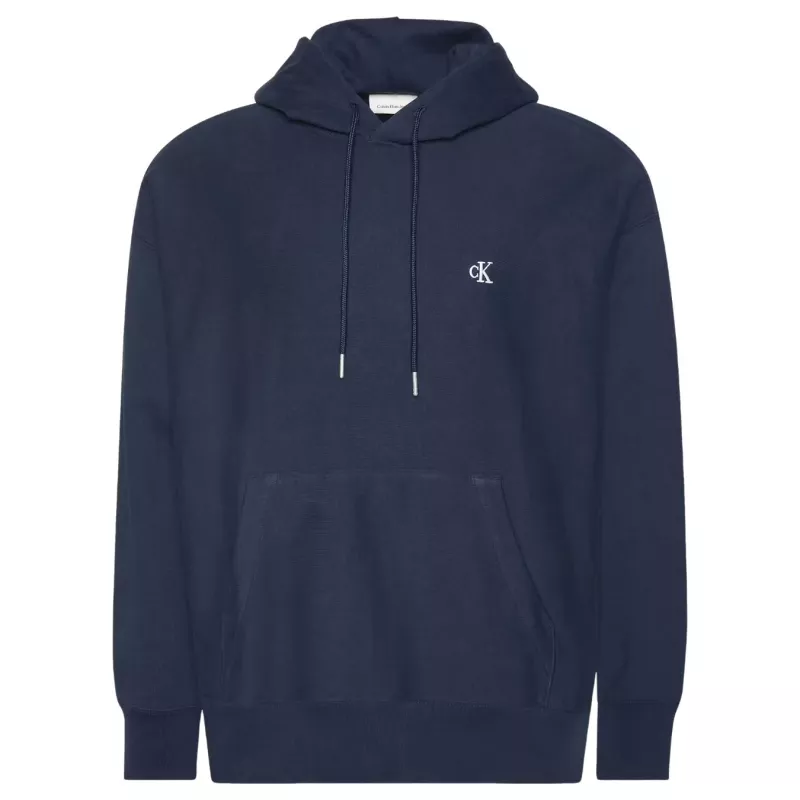Sweat à capuche relaxed en polaire haut de gamme