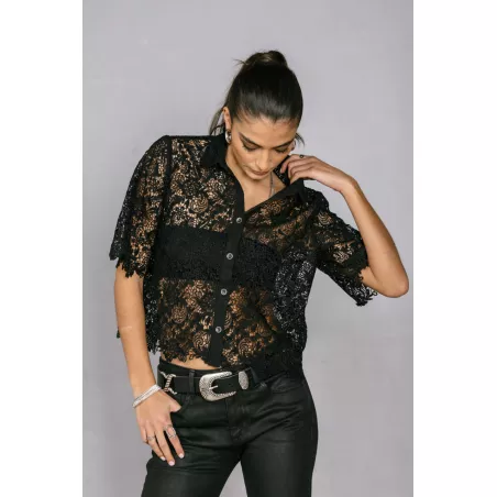 Haut Choko Lace