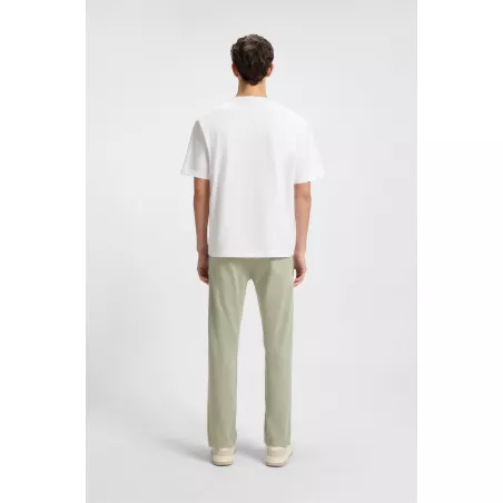 T-shirt décontracté en jersey de coton à motif imprimé