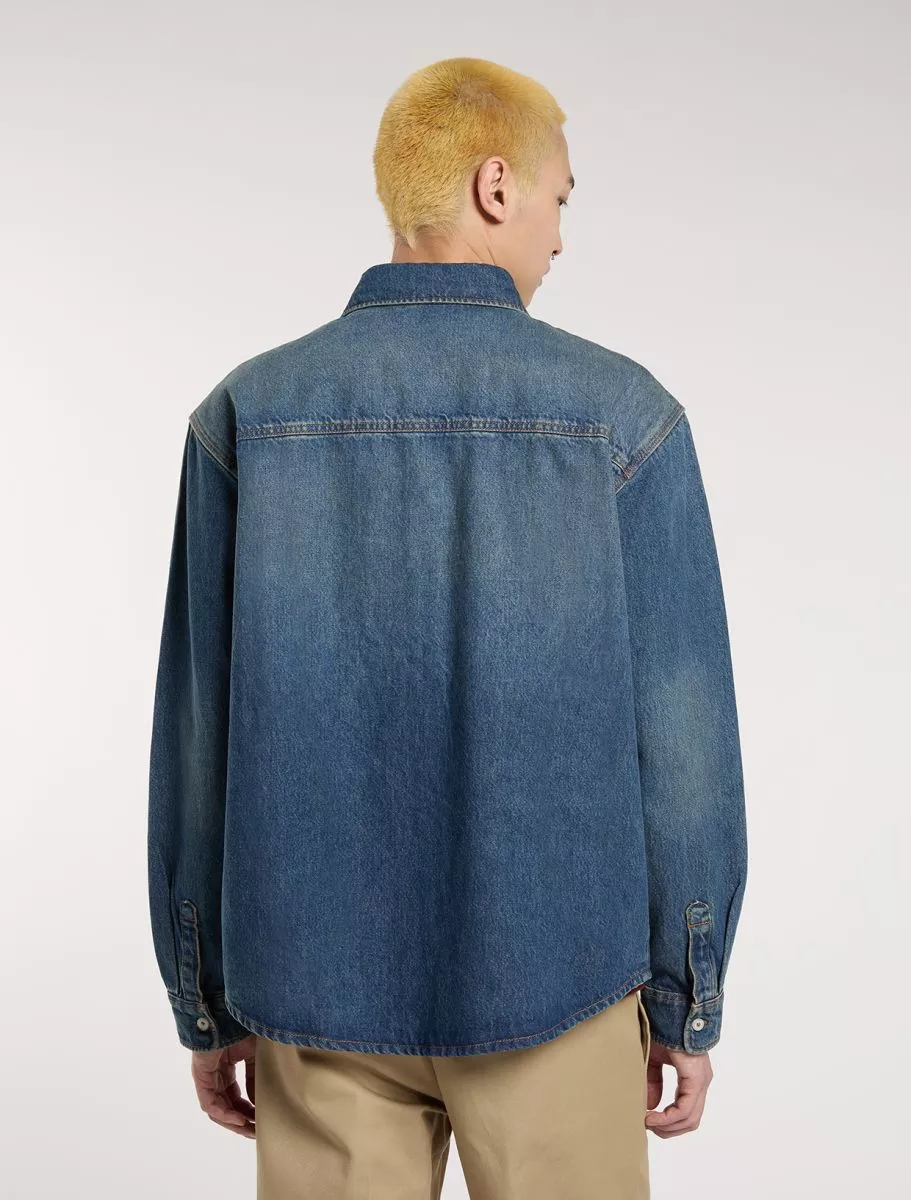 Chemise en jean à manches longues Mechanic