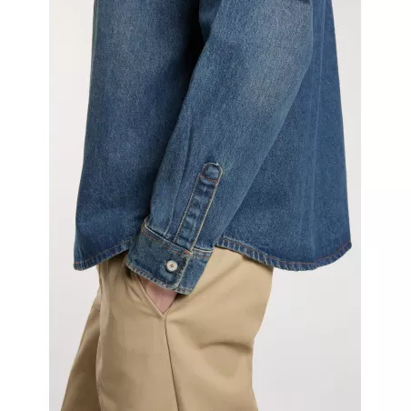 Chemise en jean à manches longues Mechanic