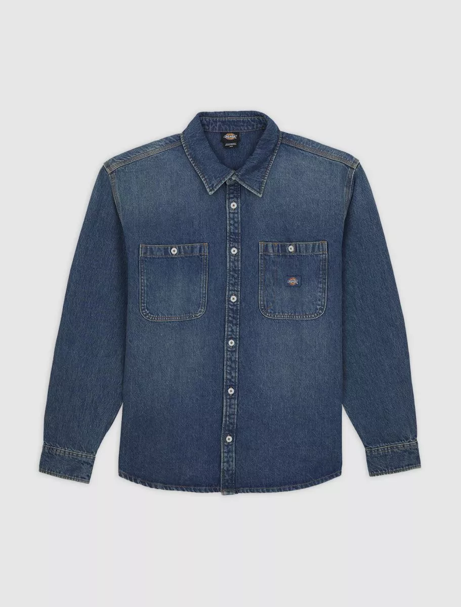 Chemise en jean à manches longues Mechanic